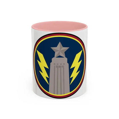 147th OS Sq. (U.S. Air Force) Accent Coffee Mug 11oz Pink - Go Mug Yourself