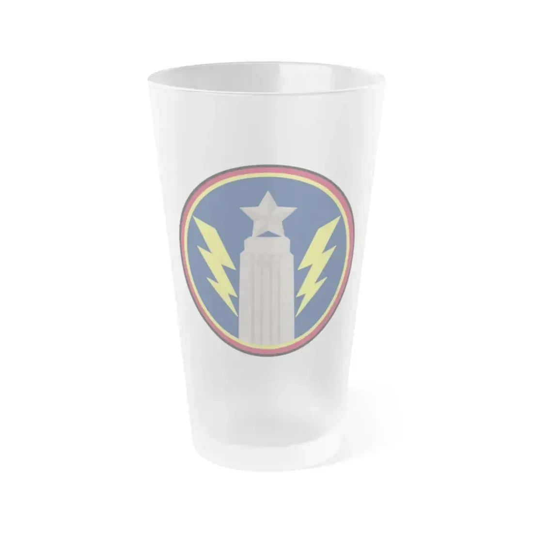 147th OS Sq. (U.S. Air Force) Frosted Pint Glass 16oz 16oz Frosted - Go Mug Yourself