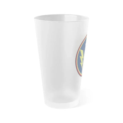 147th OS Sq. (U.S. Air Force) Frosted Pint Glass 16oz - Go Mug Yourself