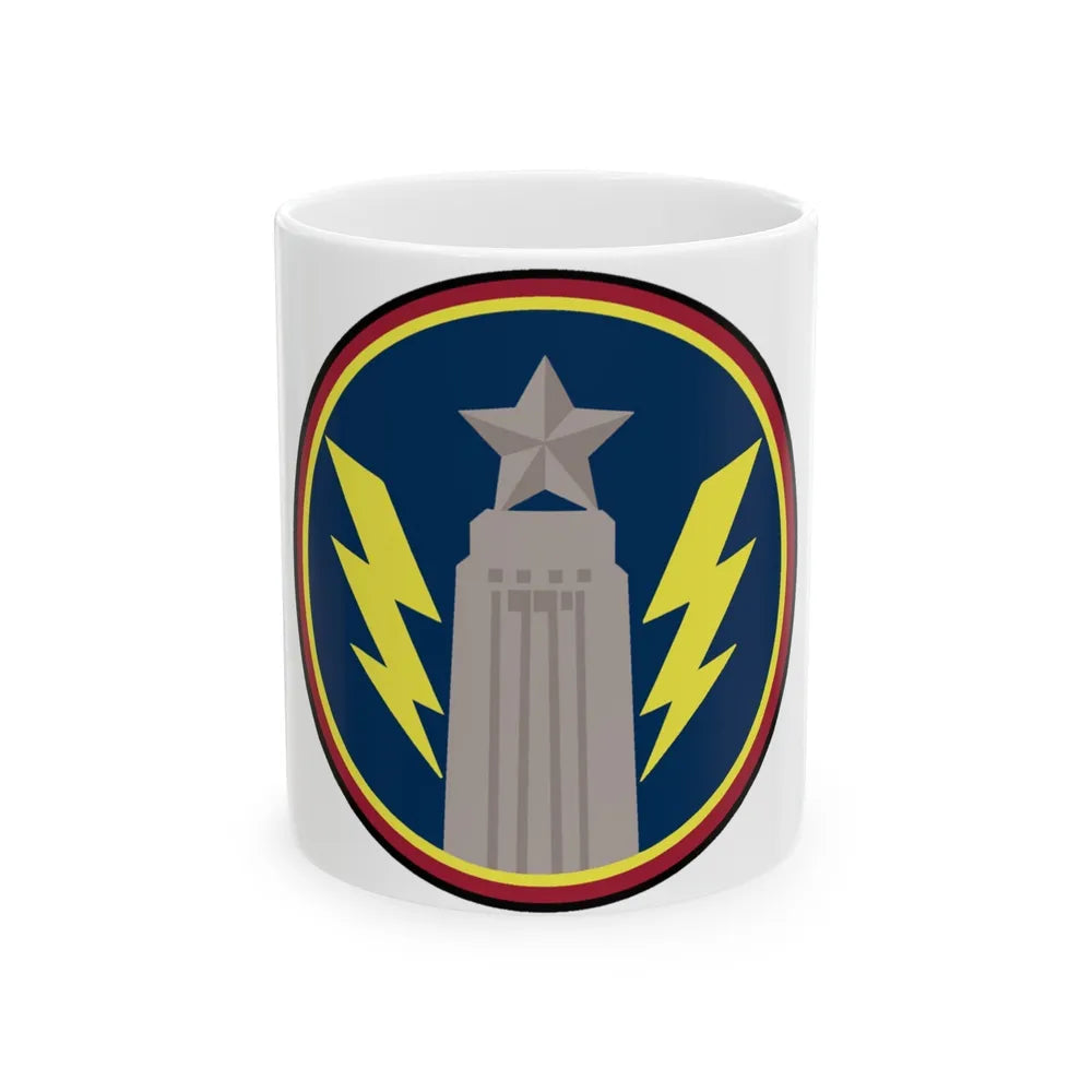 147th OS Sq. (U.S. Air Force) White Coffee Mug-11oz-Go Mug Yourself