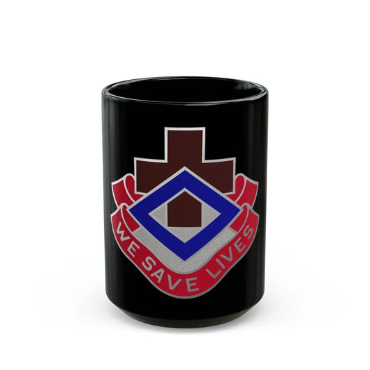 148 Evacuation Hospital (U.S. Army) Black Coffee Mug-15oz-Go Mug Yourself