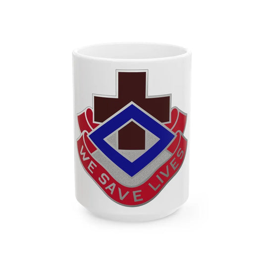 148 Evacuation Hospital (U.S. Army) White Coffee Mug-15oz-Go Mug Yourself