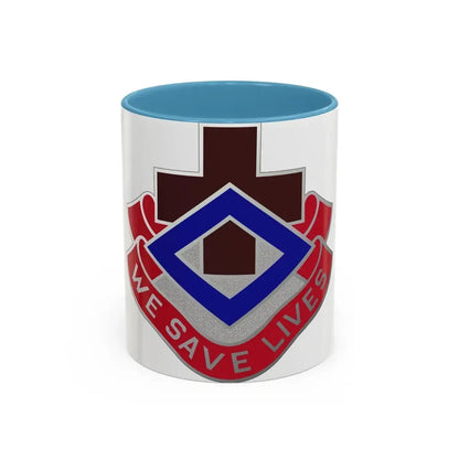 148 Evacuation Hospital (U.S. Army) Accent Coffee Mug 11oz Light Blue - Go Mug Yourself