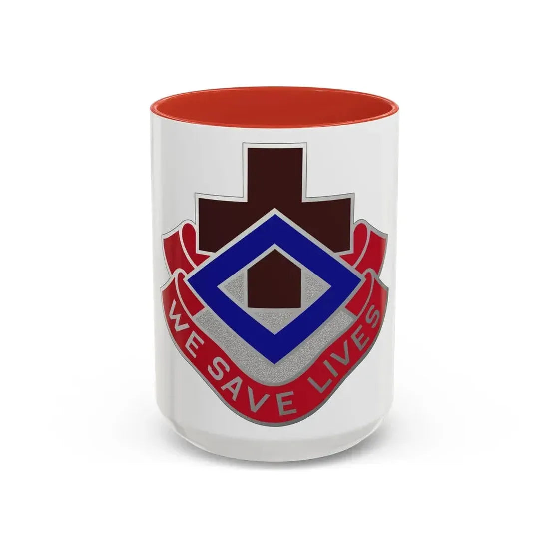 148 Evacuation Hospital (U.S. Army) Accent Coffee Mug 11oz Pink - Go Mug Yourself