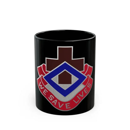 148 Evacuation Hospital (U.S. Army) Black Coffee Mug 11oz - Go Mug Yourself