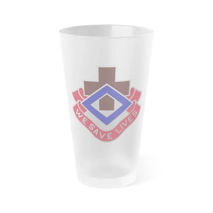 148 Evacuation Hospital (U.S. Army) Frosted Pint Glass 16oz Default Title - Go Mug Yourself