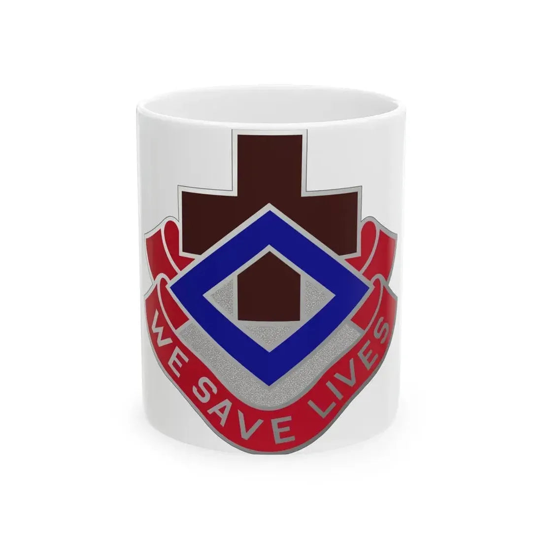 148 Evacuation Hospital (U.S. Army) White Coffee Mug 11oz - Go Mug Yourself