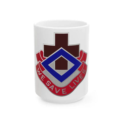 148 Evacuation Hospital (U.S. Army) White Coffee Mug 15oz - Go Mug Yourself