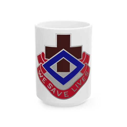 148 Evacuation Hospital (U.S. Army) White Coffee Mug 15oz - Go Mug Yourself