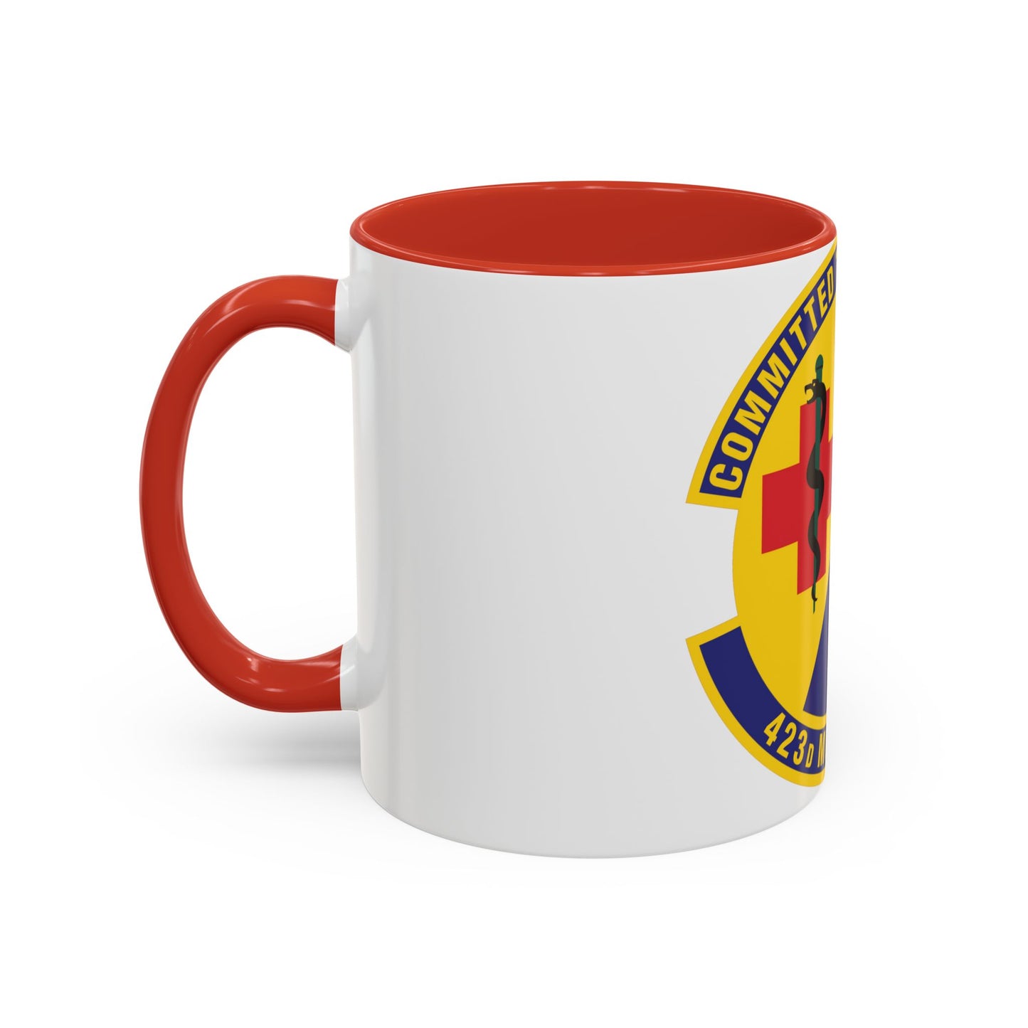 423d Medical Squadron (U.S. Air Force) Accent Coffee Mug