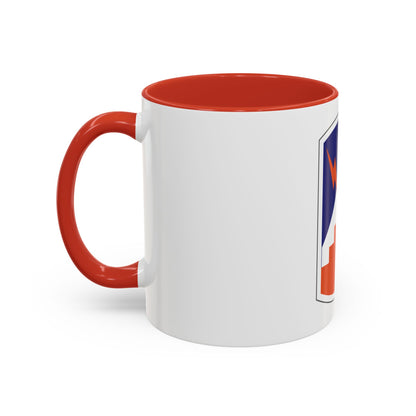 7th Signal Brigade (U.S. Army) Accent Coffee Mug