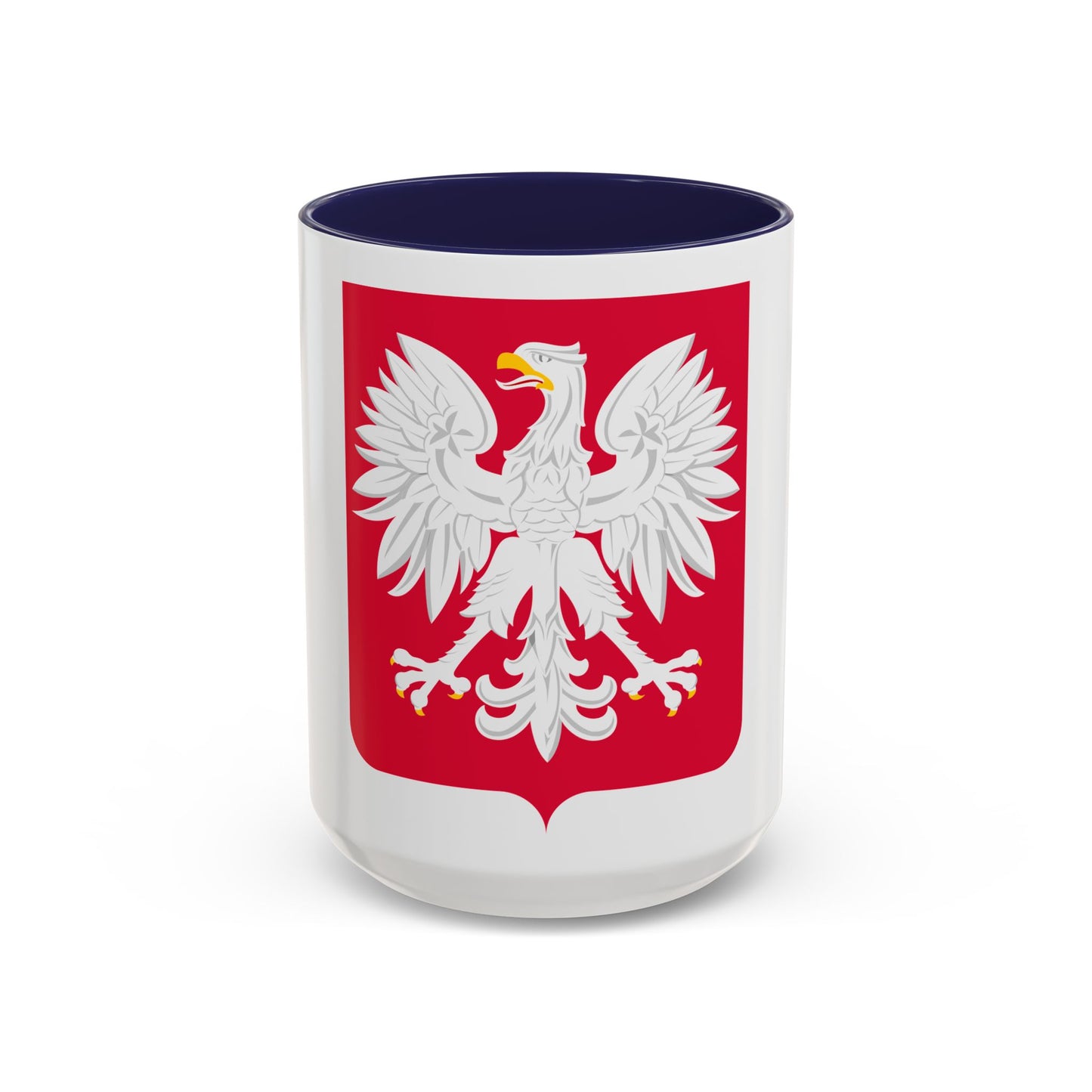 Coat of arms of Poland (1980-1990) - Accent Coffee Mug