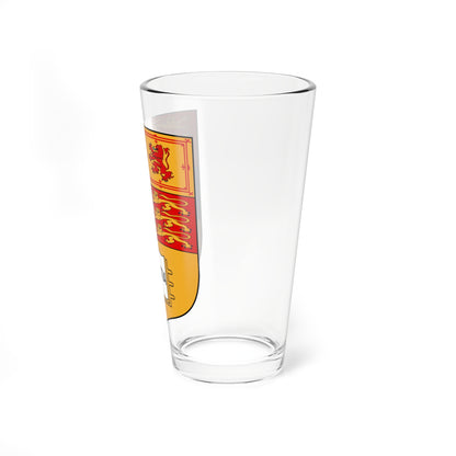 Shield of Imperial College London (United Kingdom) (Coat of Arms) Pint Glass 16oz