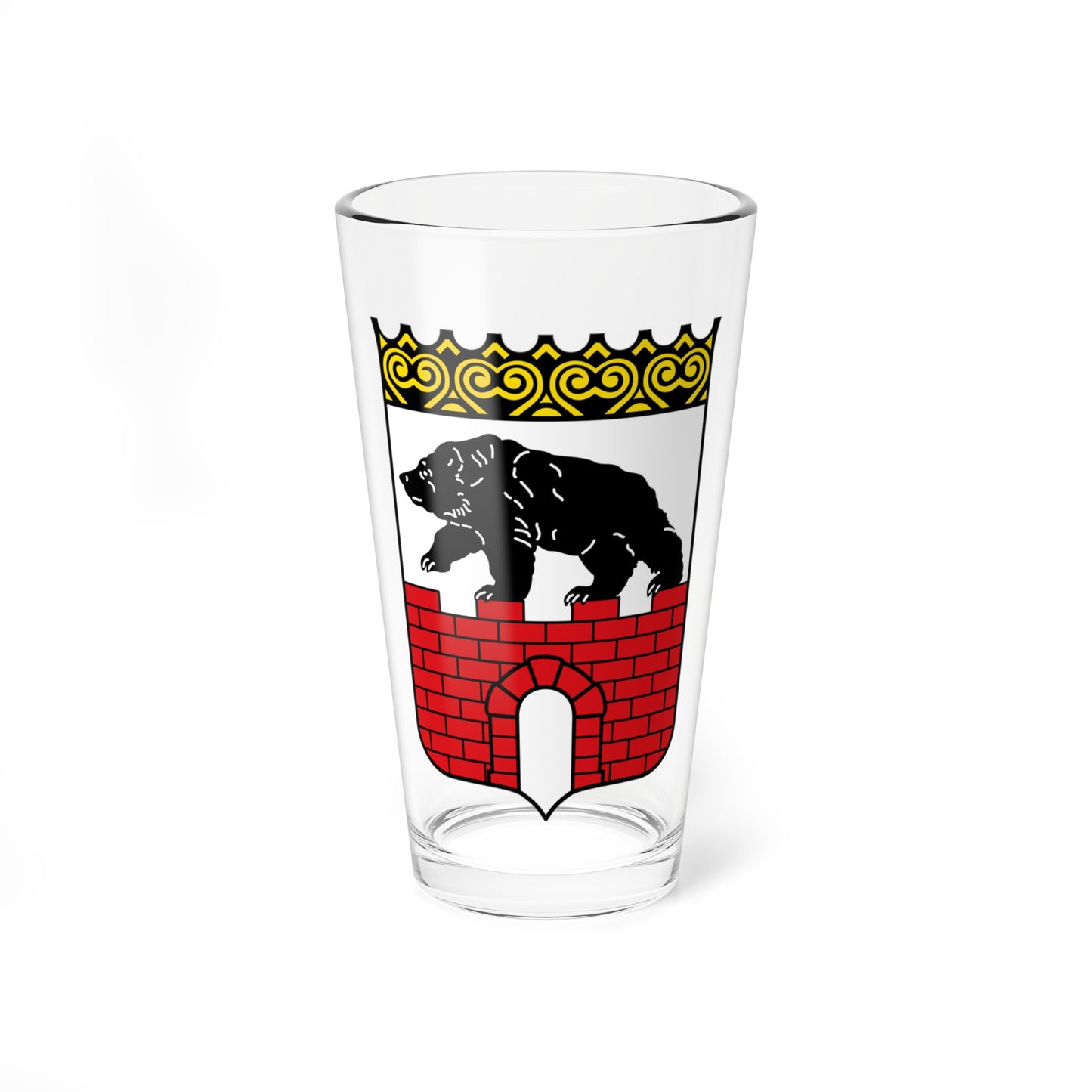 DEU Anhalt 1924-1945 COA (Germany) (Coat of Arms) Pint Glass 16oz