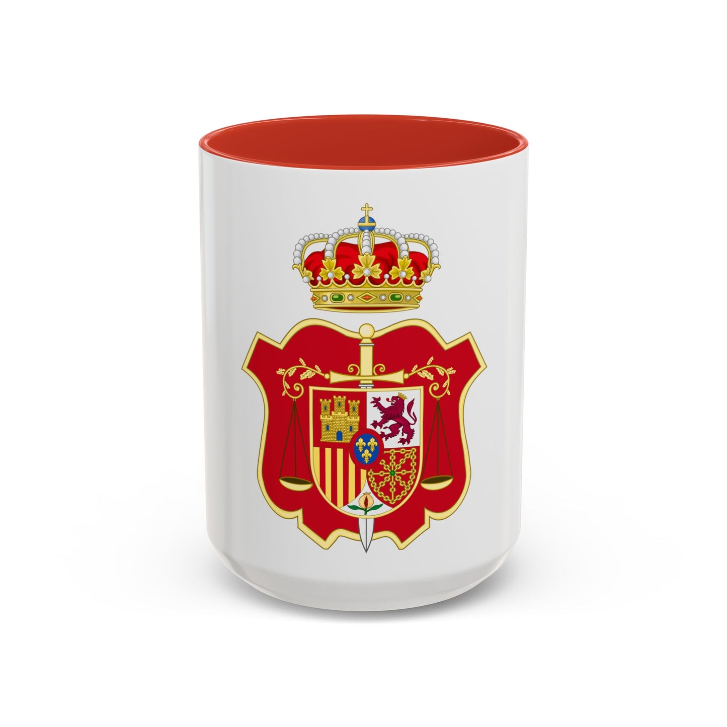 Coat of Arms of the General Council of the Judicial Power of Spain - Accent Coffee Mug