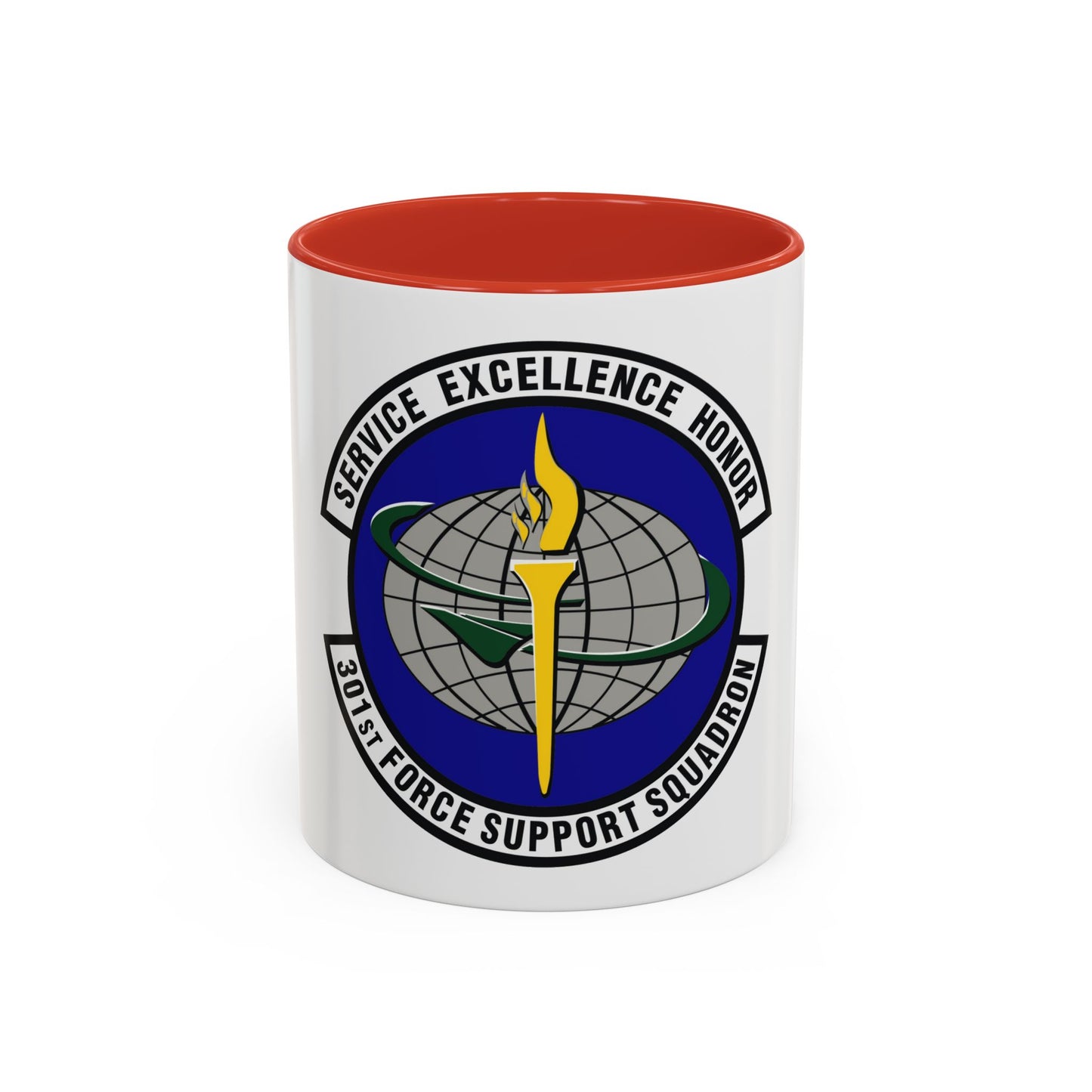 301st Force Support Squadron (U.S. Air Force) Accent Coffee Mug