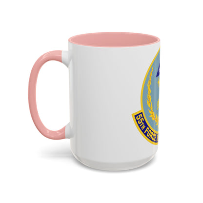 55th Force Support Squadron (U.S. Air Force) Accent Coffee Mug