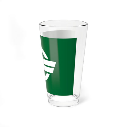 Flag of Mogami Yamagata (Japan) Pint Glass 16oz