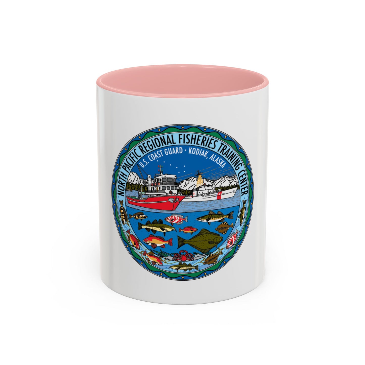 USCG NPRFTC Kodiak Alaska 2005 (U.S. Coast Guard) Accent Coffee Mug