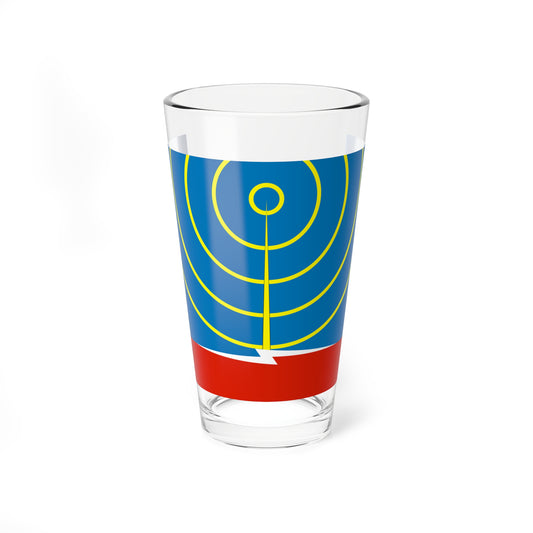 Flag of Severny Moscow oblast (Russia) Pint Glass 16oz