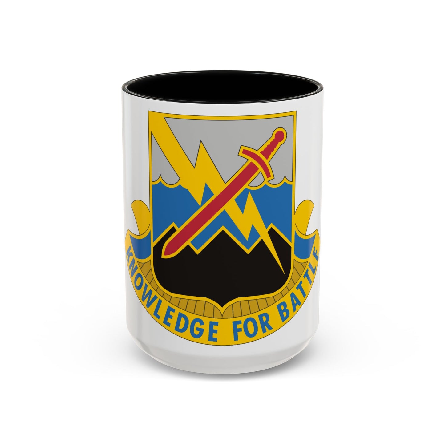 Tasse à café décorative du 102e bataillon du renseignement militaire (armée américaine)