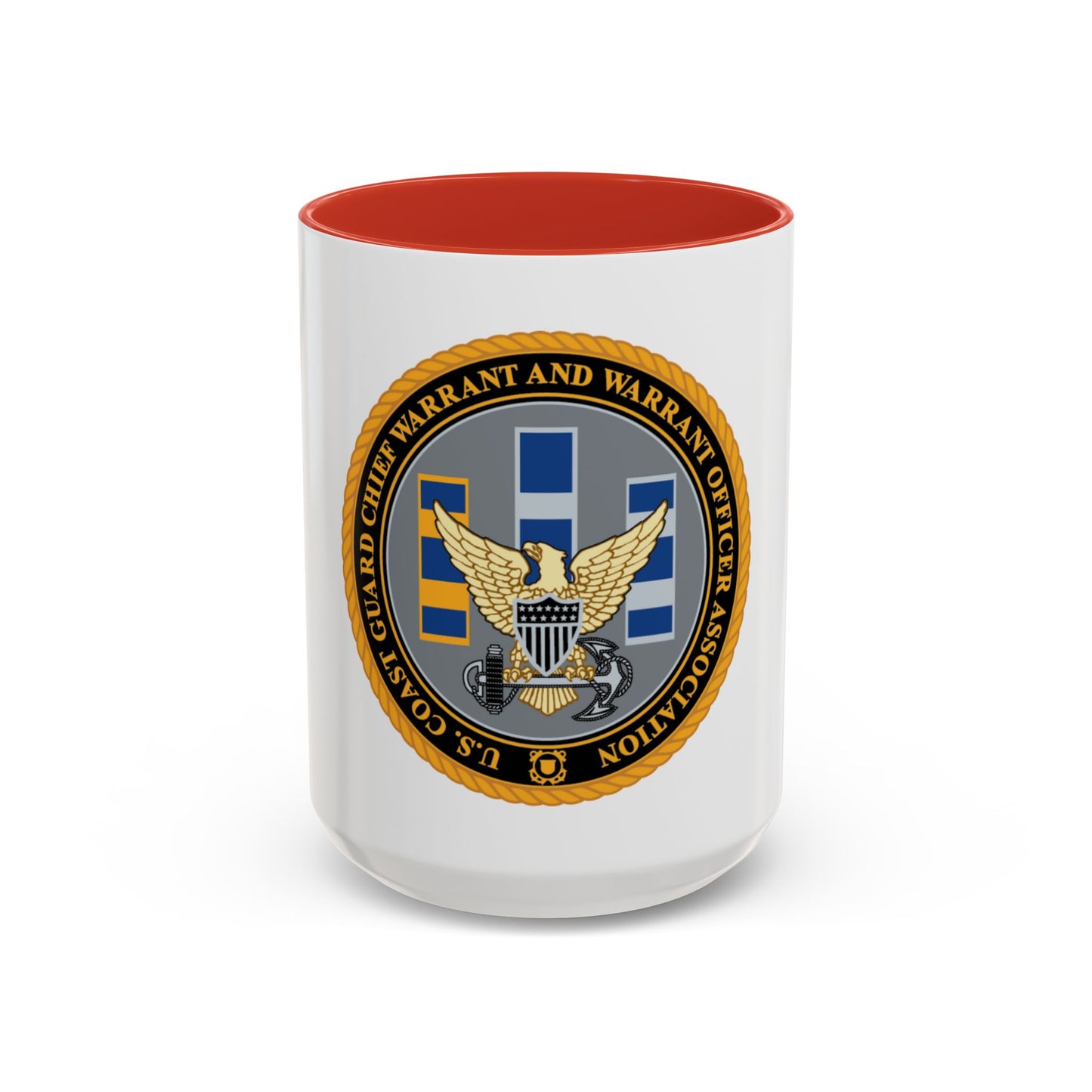 USCG CWO (U.S. Coast Guard) Accent Coffee Mug
