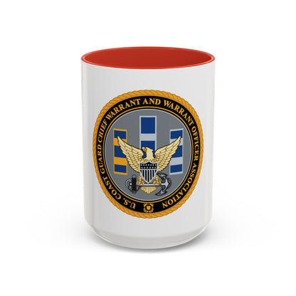 USCG CWO (U.S. Coast Guard) Accent Coffee Mug