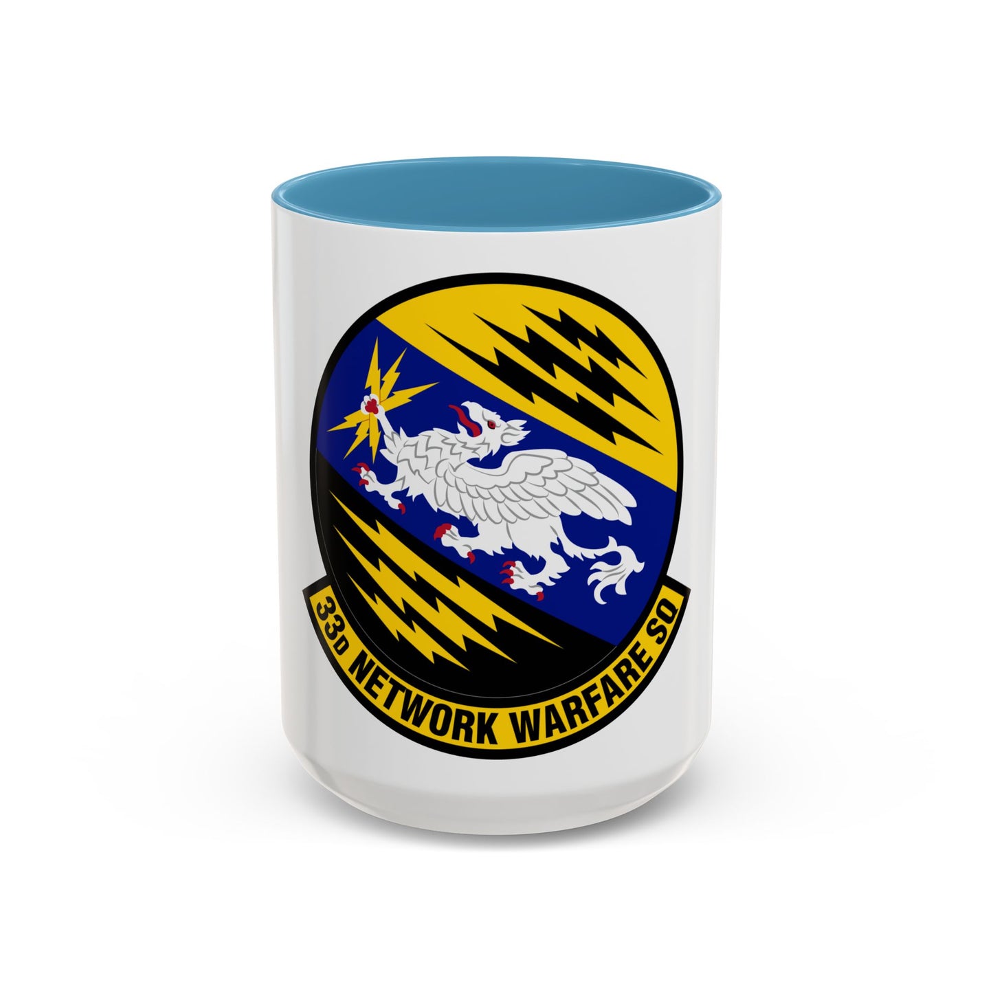 33 Network Warfare Squadron ACC (U.S. Air Force) Accent Coffee Mug