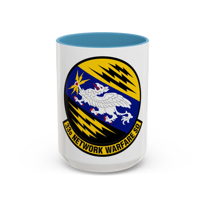 33 Network Warfare Squadron ACC (U.S. Air Force) Accent Coffee Mug
