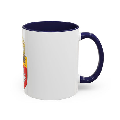 Proposed Coat of Arms East Africa 1914 - Accent Coffee Mug