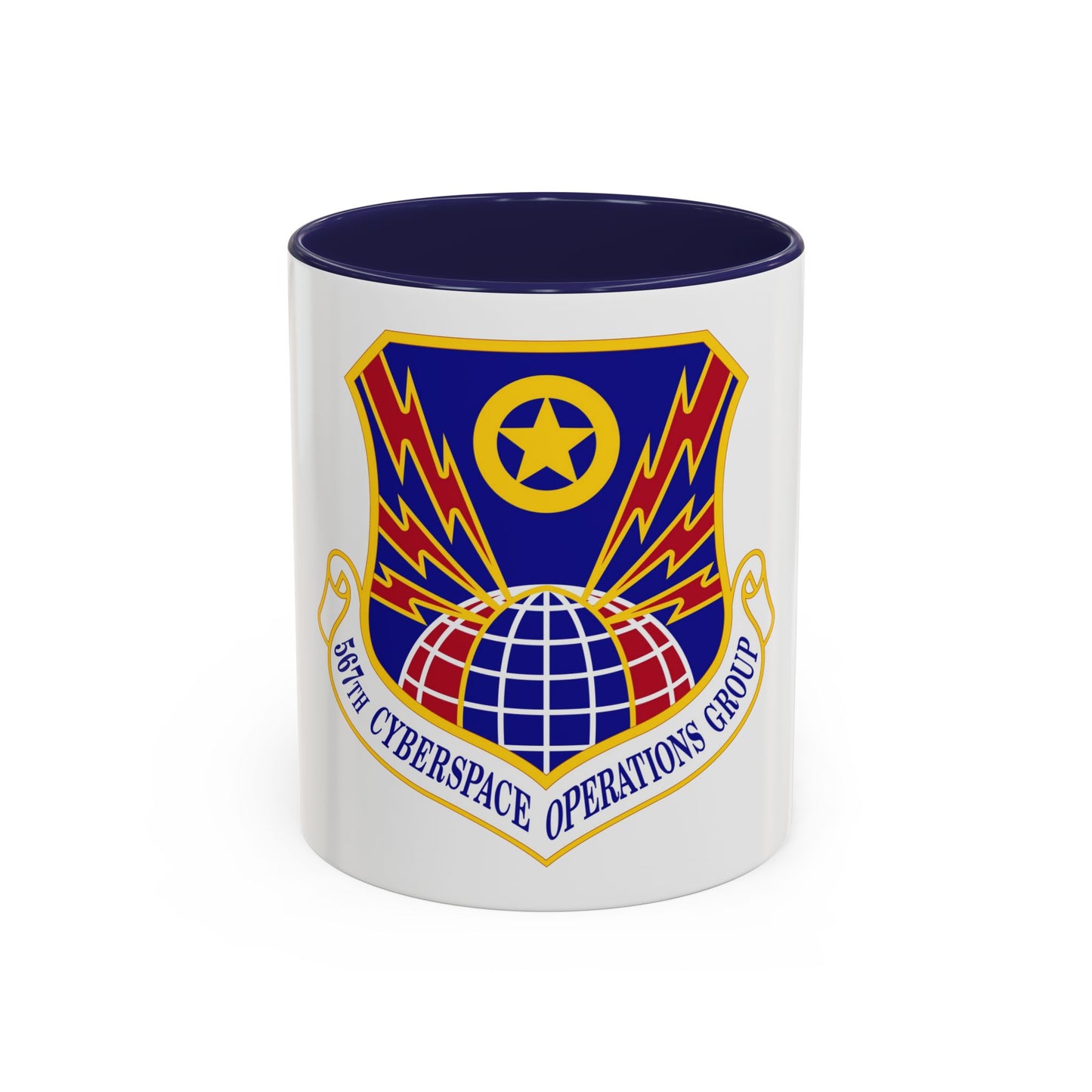 567 Cyberspace Operations Group ACC (U.S. Air Force) Accent Coffee Mug