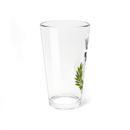 Santa Maria di Sala-Stemma (Italy) (Coat of Arms) Pint Glass 16oz