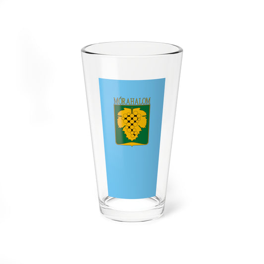 Flag of Morahalom 1991-2013 (Hungary) Pint Glass 16oz