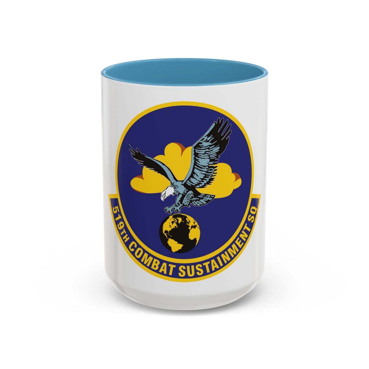 519th Combat Sustainment Squadron (U.S. Air Force) Accent Coffee Mug