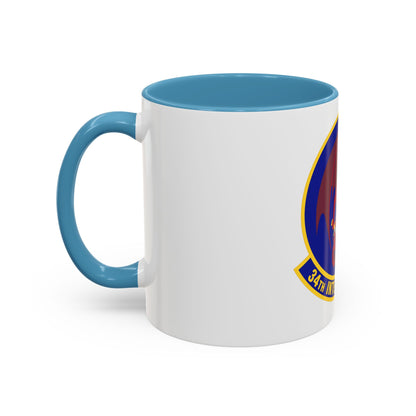 34th Intelligence Squadron (U.S. Air Force) Accent Coffee Mug