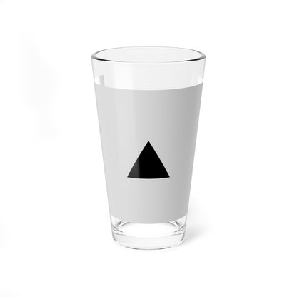 Flag of Magnitogorsk Chelyabinsk oblast 2010 (Russia) Pint Glass 16oz