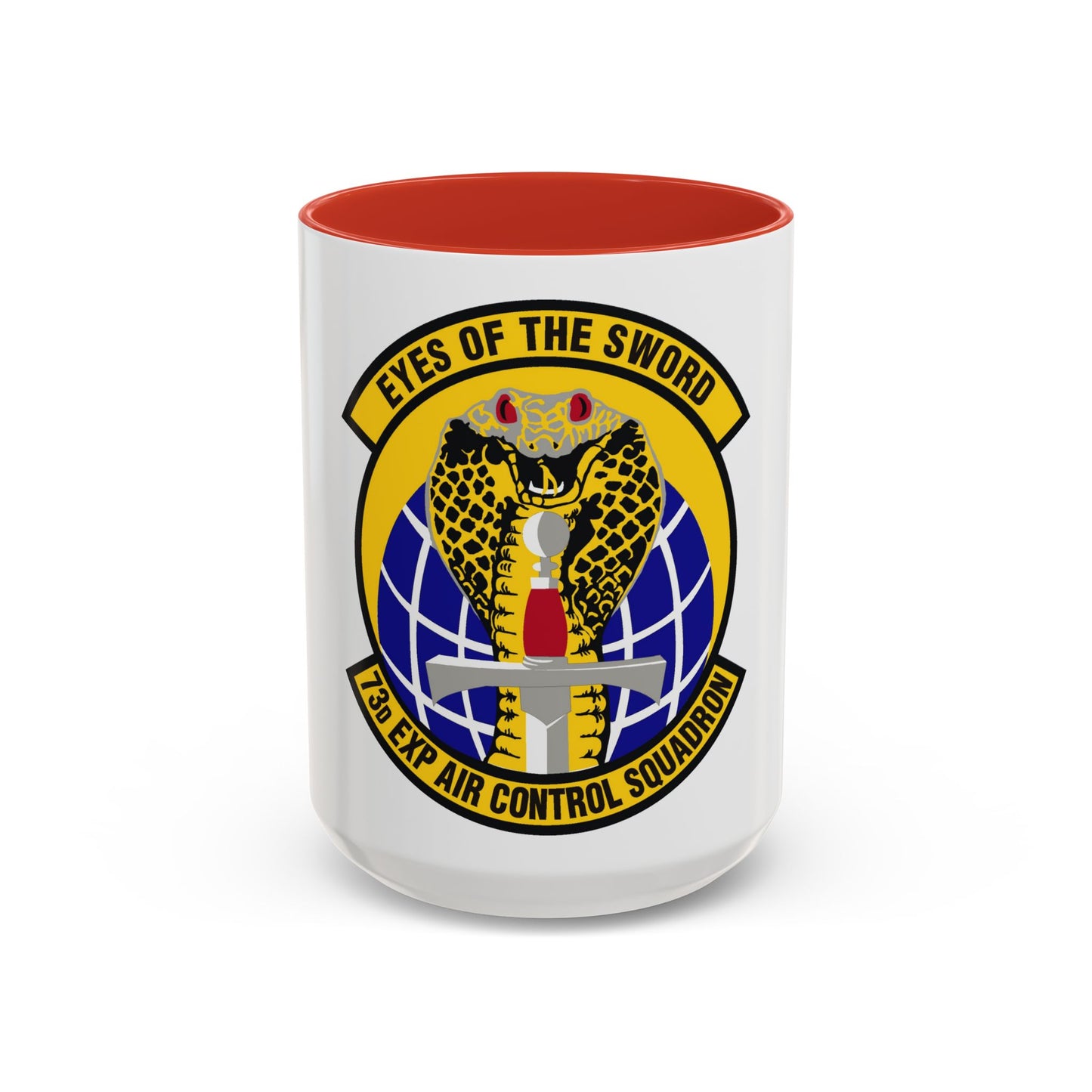 73d Expeditionary Air Control Squadron (U.S. Air Force) Accent Coffee Mug