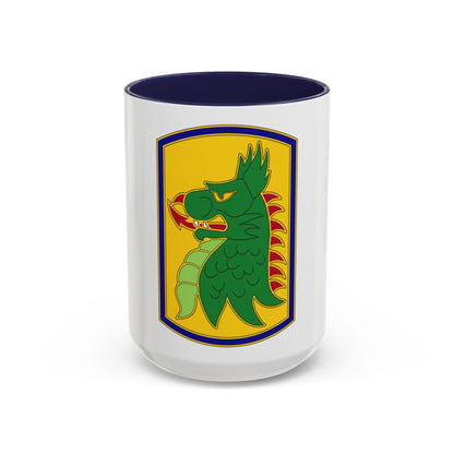 455 Chemical Brigade (U.S. Army) Accent Coffee Mug