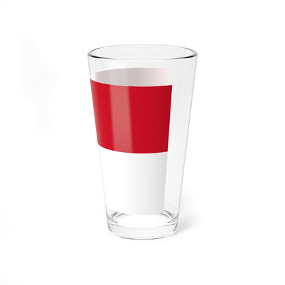 Flag of Esztergom 1941 (Hungary) Pint Glass 16oz