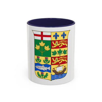 Arms of Canada 1868 - Accent Coffee Mug