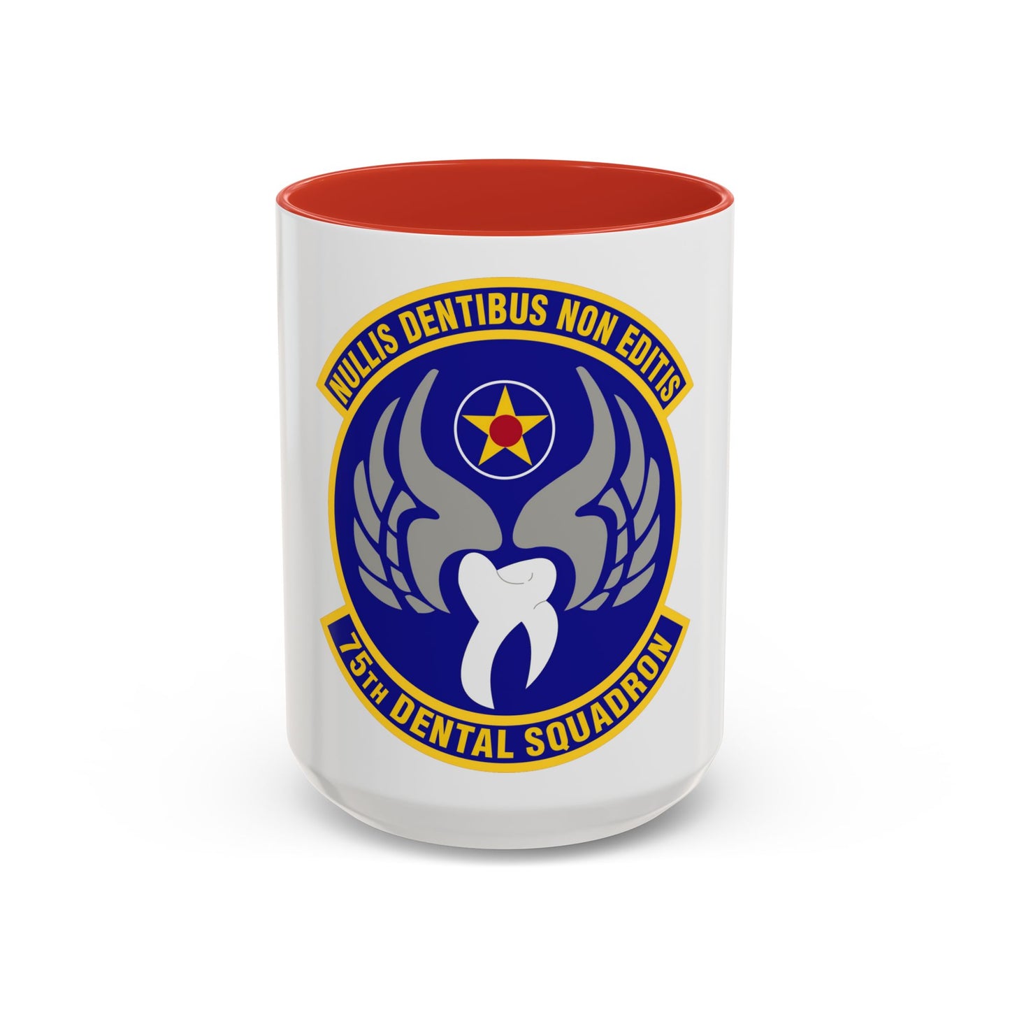 75th Dental Squadron (U.S. Air Force) Accent Coffee Mug