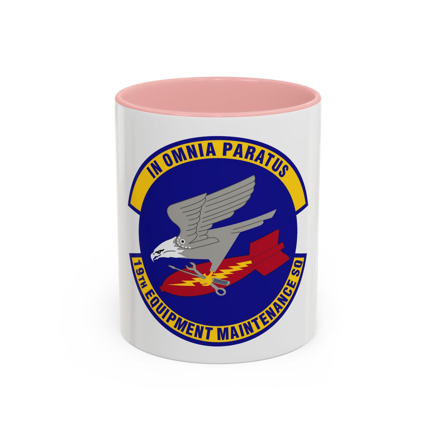 19th Equipment Maintenance Squadron (U.S. Air Force) Accent Coffee Mug