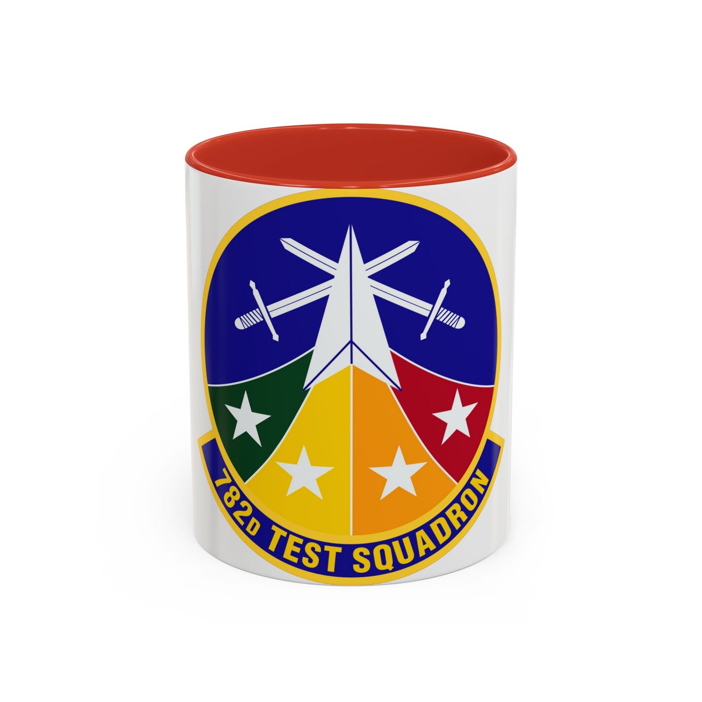 782d Test Squadron (U.S. Air Force) Accent Coffee Mug