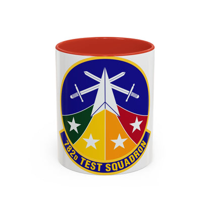 782d Test Squadron (U.S. Air Force) Accent Coffee Mug