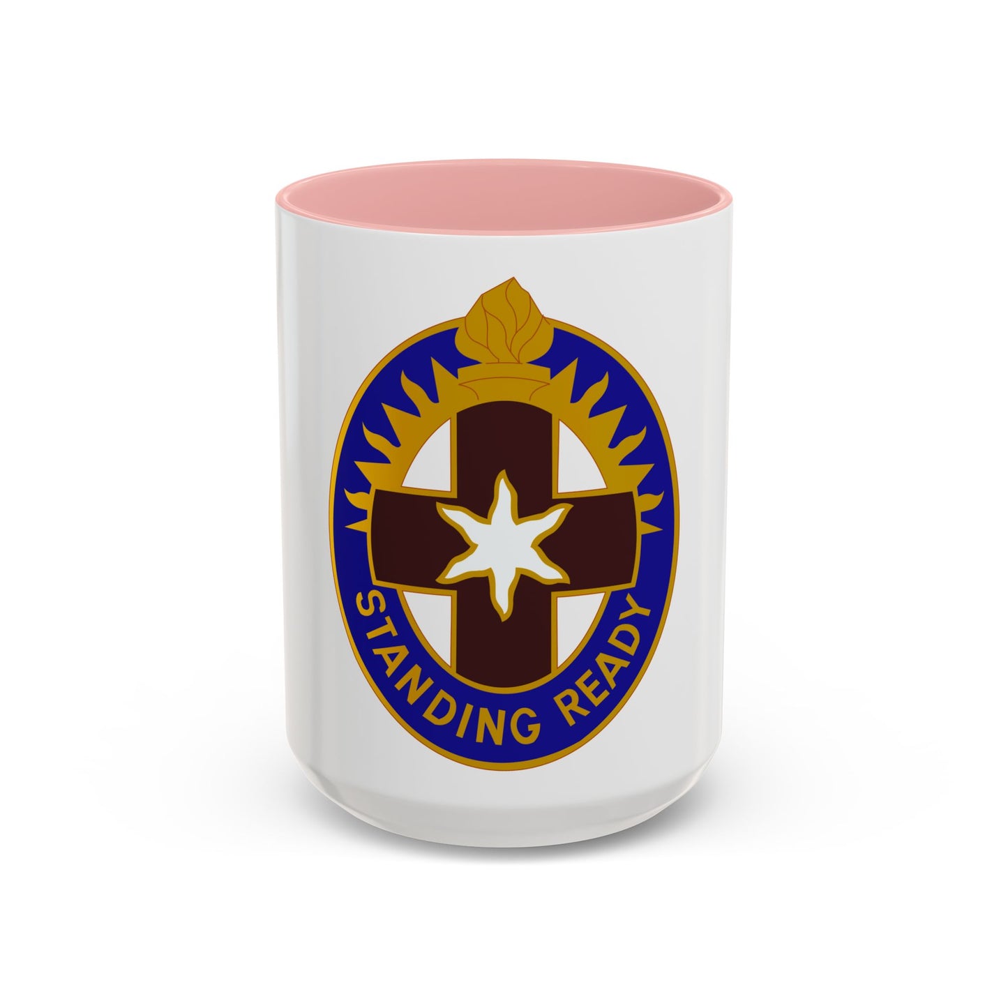 Hawley US Community Hospital (U.S. Army) Accent Coffee Mug