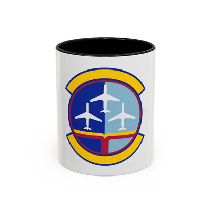 437 Operations Support Squadron AMC (U.S. Air Force) Accent Coffee Mug