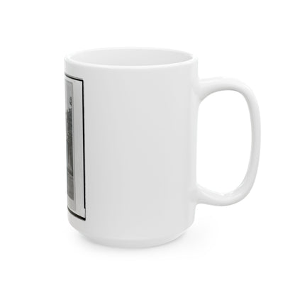 Bassett's House, Murfreesboro, Tenn., Formerly Quarters Of Col. Goddard, Asst. Adjt. Gen. To Maj. Gen. Rosecrans (U.S. Civil War) White Coffee Mug