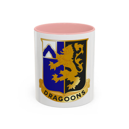 48th Infantry Regiment (U.S. Army) Accent Coffee Mug