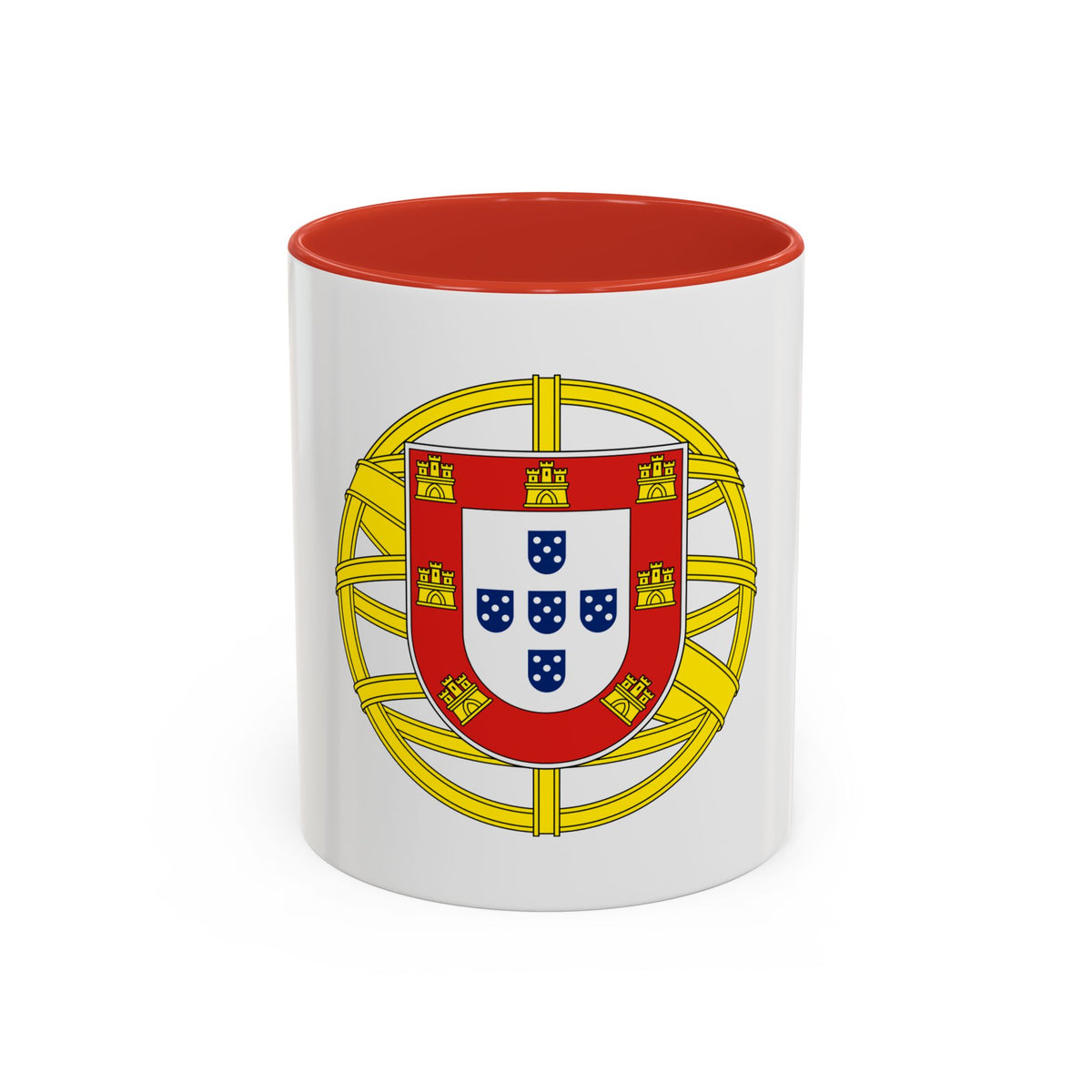 Coat of arms of Portugal (lesser) - Accent Coffee Mug