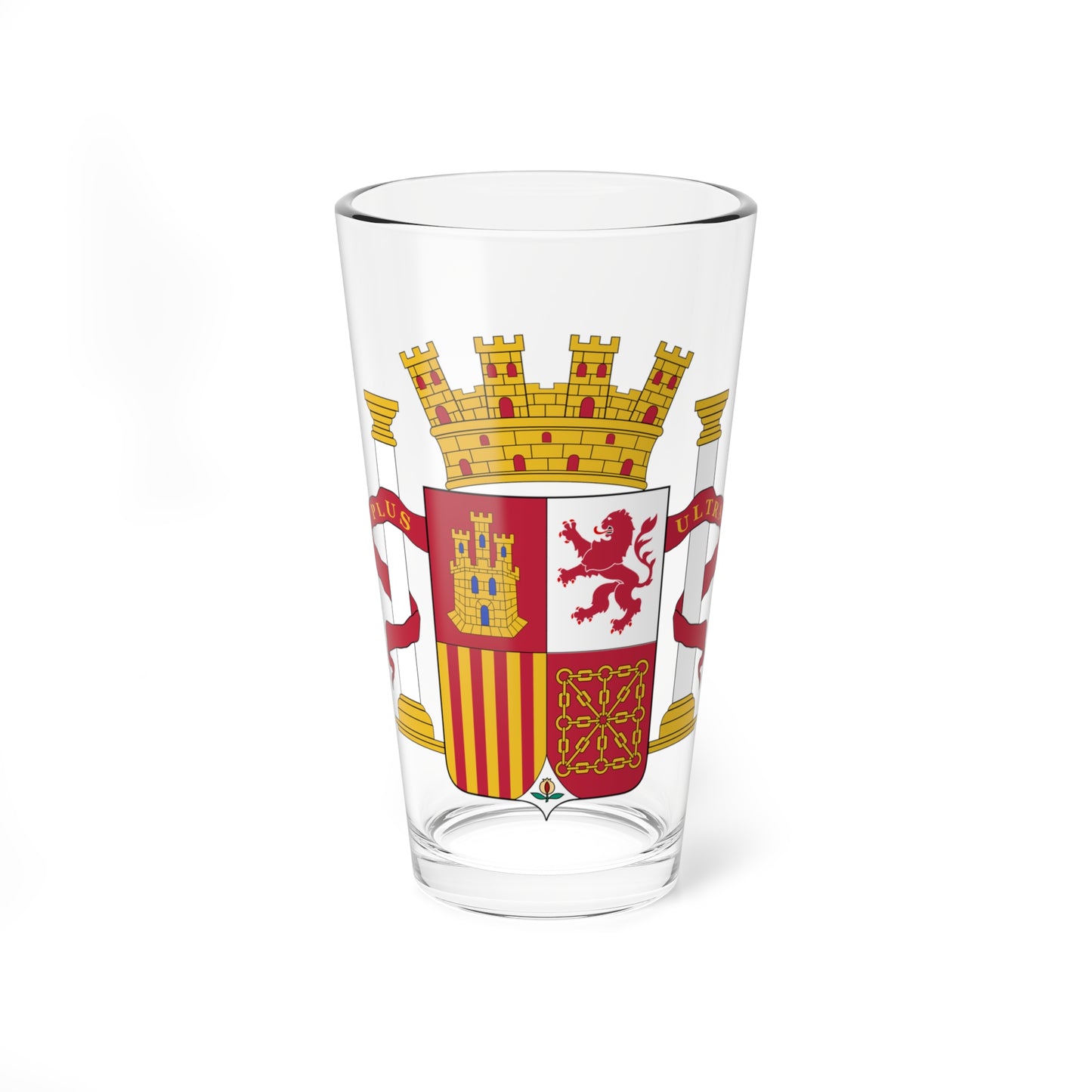 Spanish Second Republic Seal (Spain) (Coat of Arms) Pint Glass 16oz